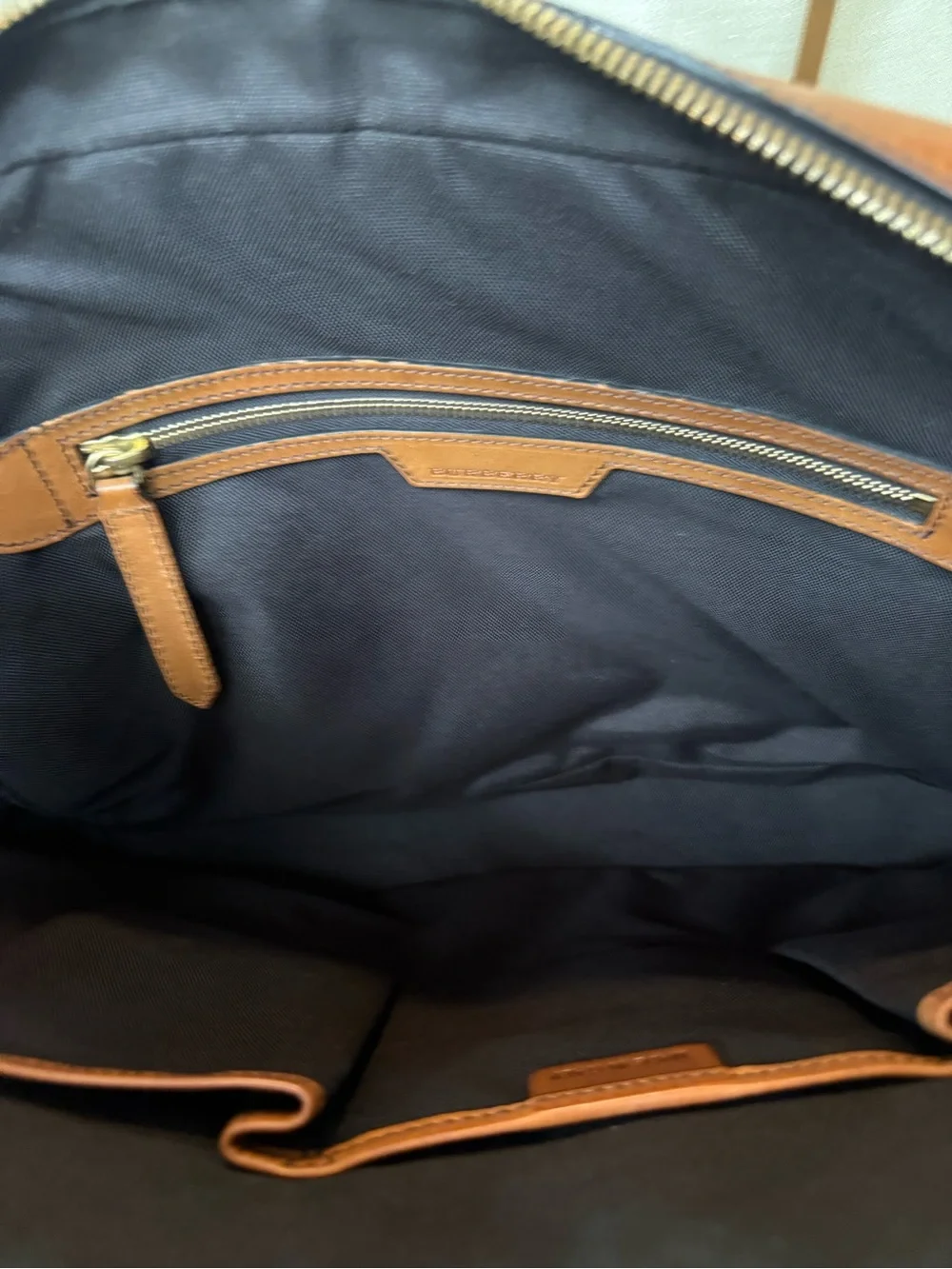 Burberry Messenger Haymarket Checked Business Computer Bag